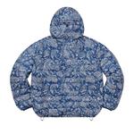 Пуловер Supreme Micro Down Half Zip Hooded Pullover Blue Paisley, синий - фото 2
