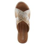 Сланцы на танкетке Patrizia, bone multi - фото 4