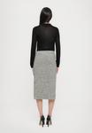 Юбка Tory Burch TWEED SKIRT, Black Truffle/Black - фото 3