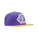 Кепка NBA LOS ANGELES LAKERS BACK 2 BACK SNAPBACK HWC Mitchell And Ness, цвет Lila/Gelb - фото