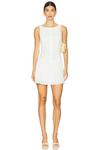 Мини-платье Marieka от Elodie The Label, white - фото