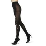 Модные непрозрачные колготки Chic drop Memoi - фото