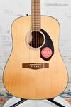 Акустическая гитара Fender CD60S Dreadnought Acoustic Guitar Solid Spruce Top Natural - фото