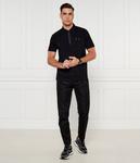 Поло мужское Boss Green Филикс на молнии, черный - фото 2