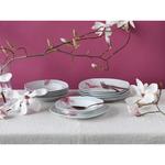 Сервиз Amelie Aiko, 12 предметов с цветочным декором Creatable, белый - фото 2