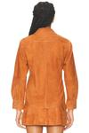Delcia Suede Рубашка Isabel Marant, Cognac - фото 3