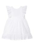 LARANJINHA платье с пуговицами, белый - фото