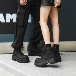 Мужские сапоги Martin V05 черные, черный, мужские [с меховой подкладкой] - фото 3