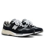 Кроссовки New Balance 992 MiUSA 'Black Grey' - фото 3