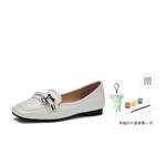 Лоферы женские Gemeiq, бежевый - фото 26