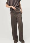 Брюки Mango Trousers, Brown - фото