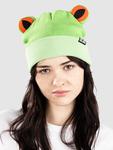 Шапка A.LAB Tree Frog Beanie, green - фото 3