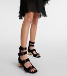 Замшевые туфли Alizè Chloé, черный - фото 4