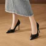 Туфли женские на высоком каблуке Shouba, черный - фото 2