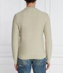 Свитер мужской Boss Orange тонкий с круглым вырезом, бежевый - фото 4