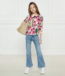 Толстовка детская Guess Regular Fit с принтом, мультиколор - фото 2