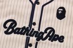 Рубашка BAPE A Bathing Ape Baseball Shirt, Ivory - фото 3