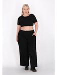 Топ myMo ROCKS Plus Size Crop Top, черный - фото 2