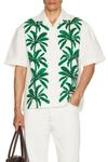 Рубашка Jean Jacquemus, Print Painted Palm trees - фото 3