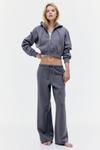 Широкие спортивные штаны H&M, серый - фото 3