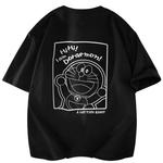 Футболка унисекс Doraemon, белый (Baby's Breath Upgraded) - фото 3