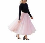 Кейт Макси юбка в розовом BluIvy - фото 5