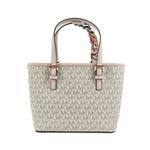 MICHAEL KORS Сумка Jet Set Leather, шоппер, мини-клатч Vanilla White - фото 9