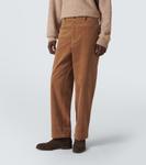 Вельветовые прямые брюки Frame, Soft Mocha - фото 3