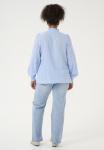 Блуза Kaffe Curve KCVITANA, Soft Chambray/Light Blue - фото 3