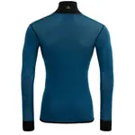 Лонгслив DEVOLD OF NORWAY Wool Mesh 190 half zip, синий - фото 2