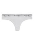 Хлопковый трусики-стринги Icon Cotton Modal Calvin Klein, White - фото 6