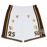 Шорты Supreme All Star Basketball Short, White - фото