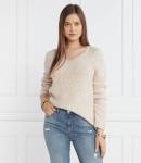 Свитер из шерсти Marc Cain Regular Fit, бежевый - фото 3