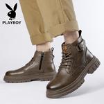 Мужские ботинки Cahhrrn X Martin Boot Men Beige Playboy - фото 35