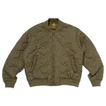 Куртка Human Made Heart Quilting 'Olive Drab', зеленый - фото