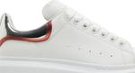 Кроссовки Alexander McQueen Oversized Sneaker 'White Silver Lust Red', белый - фото 2