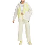 Куртка (WMNS) Nike Logo Sherpa Jacket 'White Yellow', белый - фото 2