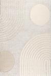 Ковер nuLOOM, 183 x 183 см, Gloria Abstract Shag, круглый, Beige - фото 8