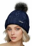 Шапка Neverless Beanie, Navy/Blue - фото 5