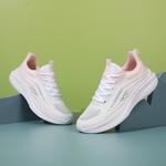 Детские кроссовки для подростков QIUTEXIONG, белый/розовый - фото 3