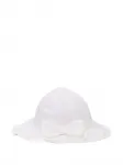 Шляпа с бантом Il Gufo, белый - фото 2
