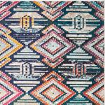 Ковер SAFAVIEH, 67 x 122 см, Madison Collection, Black & Orange, марокканский богемный дизайн distressed, не линяет и прост в уходе, идеален для помещений с высокой проходимостью: прихожая, гостиная, спальня (MAD455Z) - фото 8