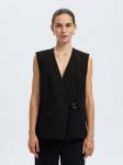 Жилет SELECTED SLFAILA, черный - фото 2