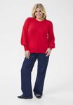 Джемпер Kaffe Curve LIZZY PULLOVER, True Red/Red - фото 2