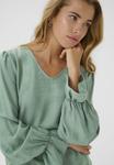 Блуза Kaffe Blouse, Sea Spray Cc/Green - фото 4