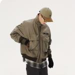 NOTHOMME BLUE Пуховик LANQI унисекс, Gray Green - фото 9