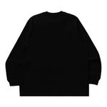 Футболка BAPE Wild Leopard Pattern Relaxed Fit Long-Sleeve Tee, Black - фото 2