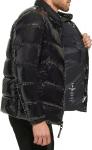 Мужская стеганая водонепроницаемая куртка Calvin Klein, Snap Front Black - фото 5