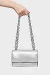 Кожаная сумочка AUDREE Tous, серебряный - фото 5