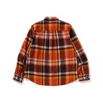 Клетчатая рубашка A BATHING APE, синий - фото 4